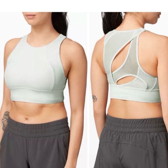 LULULEMON SET CHALLENGER HIGH SUPPORT SPORTS BRA - Picture 1 of 8